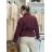 Kabátek oversize s páskem dlouhý rukáv dámský (M/L ONE SIZE) ITALSKÁ MÓDA IMD261002