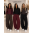 Svetr dlouhý rukáv dámská (S/M/L ONE SIZE) ITALSKÁ MÓDA imsm267296/DUR S/M/L tmavě modrá