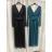 Šaty společenské dlouhé dlouhý rukáv dámské (S/M/L ONE SIZE) ITALSKÁ MÓDA IMWTM26013/DUR S/M/L vínová