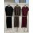 Sukně úpletová dámská (S/M/L ONE SIZE) ITALSKÁ MÓDA IMPDI269659/DUR S/M/L Černá